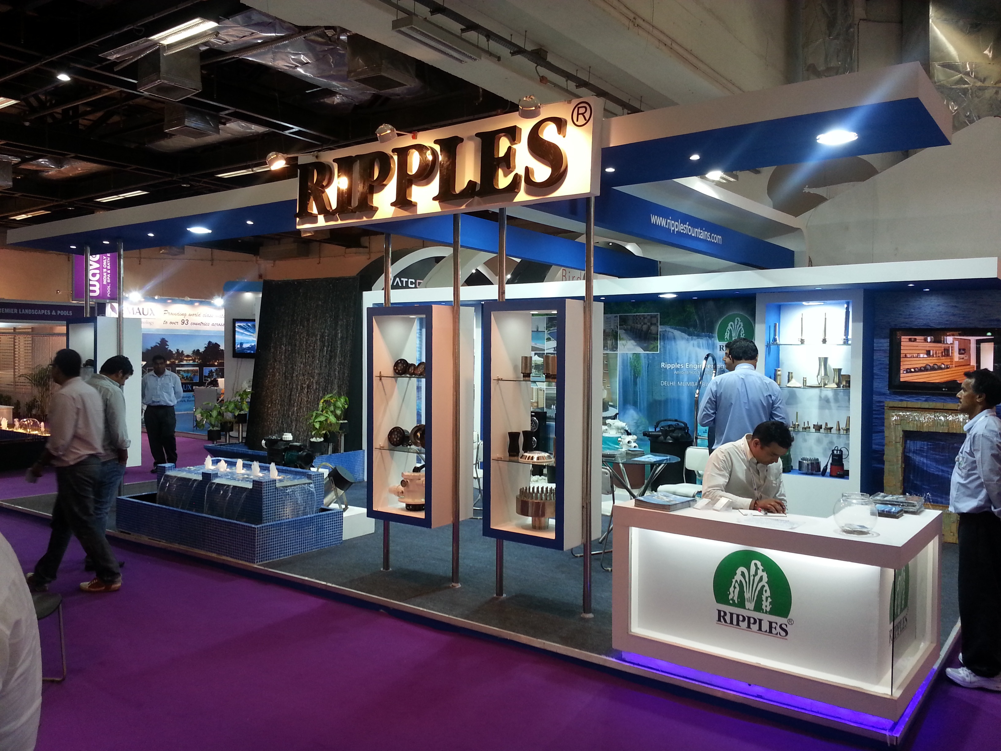 Ripples in the trade shows